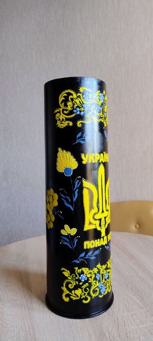 Знижка‼️Сувенірна гільза Тризуб 122 калібру