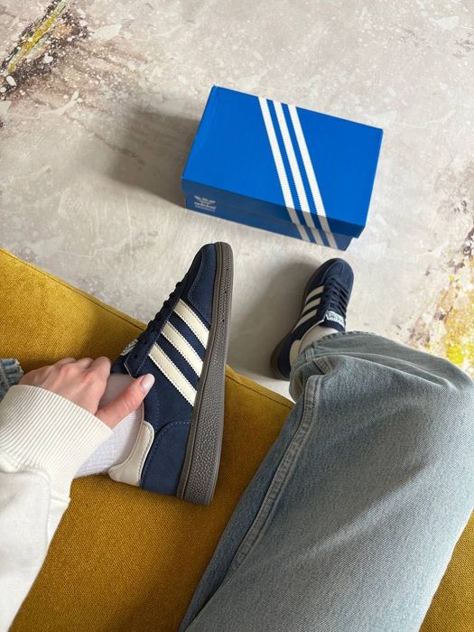 НОВИНКА! Adidas Handball Spezial Night Indigo Blue Cream 37 - 45 адік