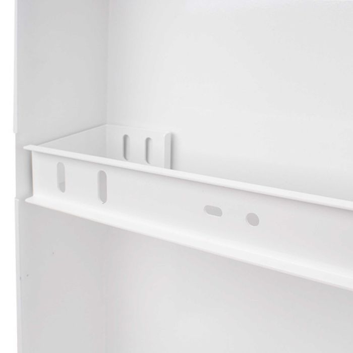 Skrzynka ze Stelażem Zapasu Kabla 60x60x10 cm Metalowa Biała Stalflex