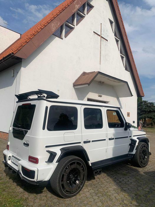 Biały Mercedes G-Class Brabus Rocket Wolne Terminy