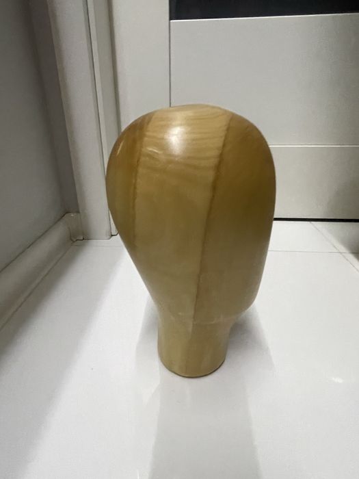 Pogłowie bukowe , Głowa z drewna litego , Art deco , Unikat