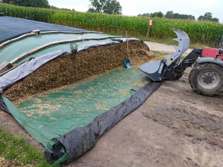 Siatka ochronna na pryzmę ,kiszonkę z kukurydzy ZILL -Niemiecka Jakość