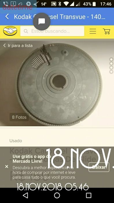 CARROUSEL bandeja para slides