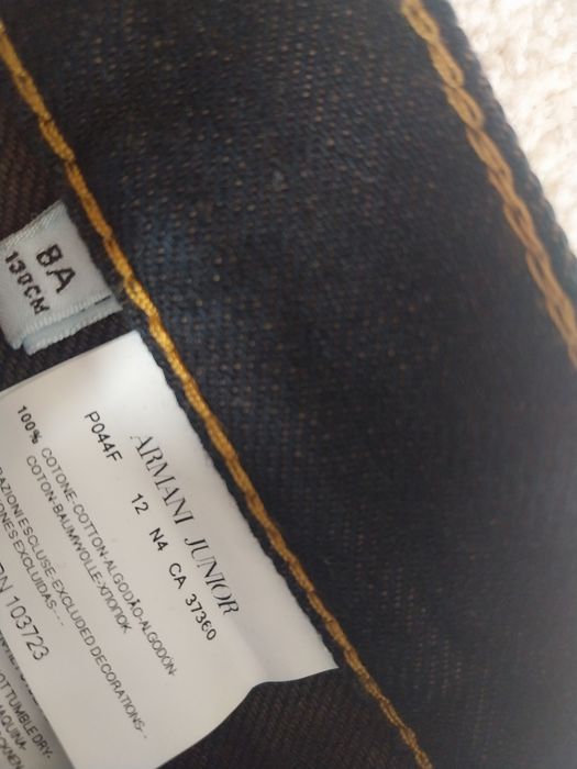 Spodnie jeansy Armani Junior