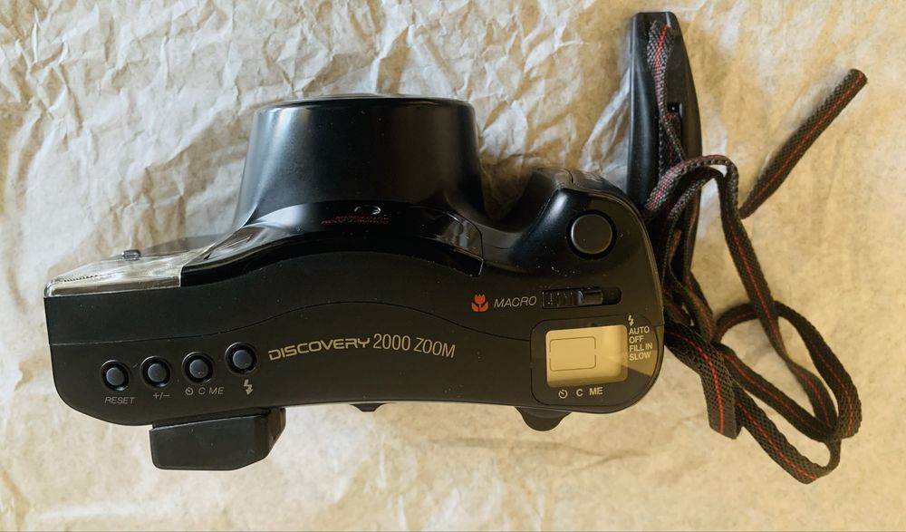 Máquina fotográfica vintage Fuji Discovery 2000 ZOOM