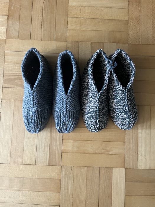 Kapcie męskie ręcznie robione