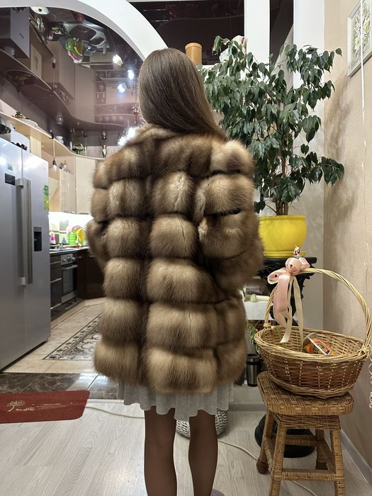 Рр 48-50.  Шубка из соболя. Италия! SOBOL