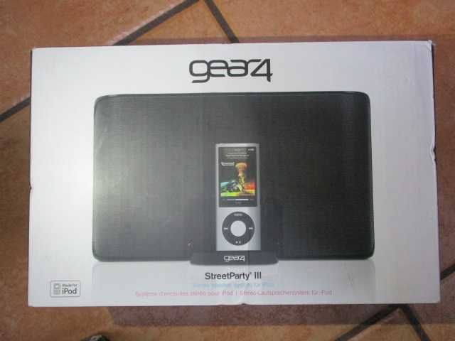 Coluna GEAR4 StreetParty III ipod