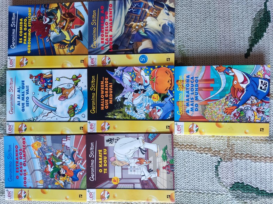 Livros Geronimo Stilton