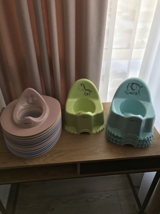 Детские горшки и накладки на унитаз