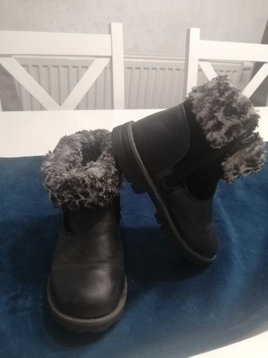 Kozaczki, buty zimowe, botki z futerkiem 27 Lupilu