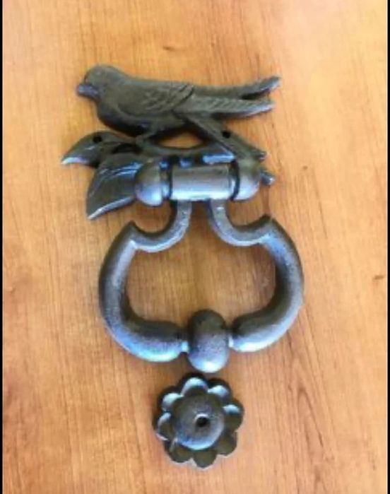 Puxador Grande de Porta/Aldraba em Ferro