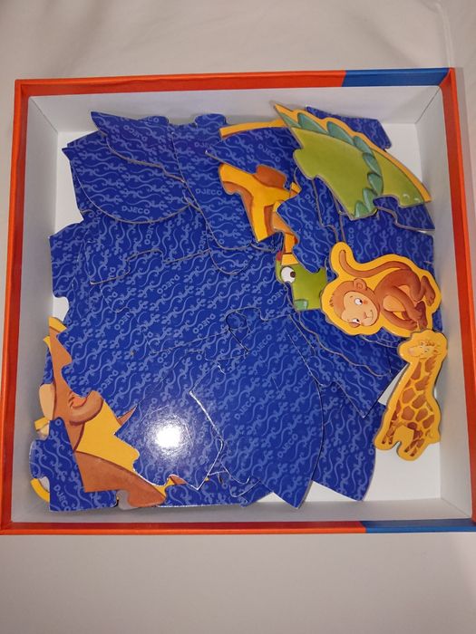 6 Puzzle DJECO 2+ anos