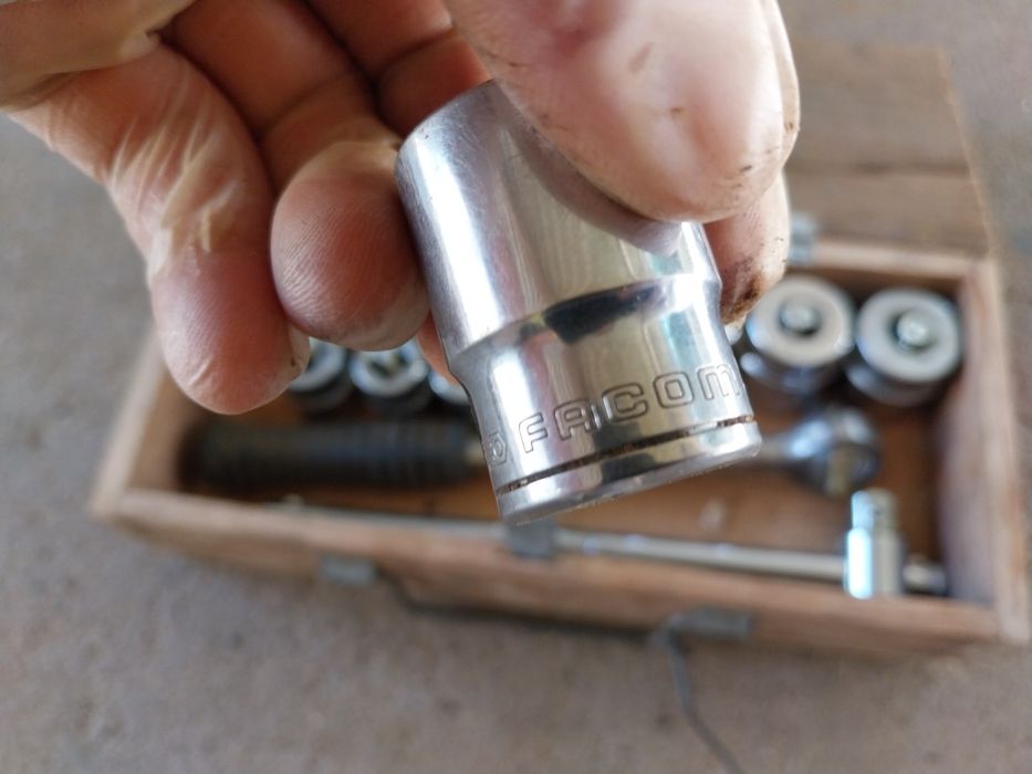 Conjunto FACOM chaves caixa com roquete