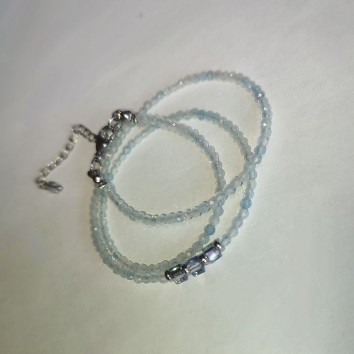 Чокеры из турмалина, аквамарина, рутилового кварца (волосатик)