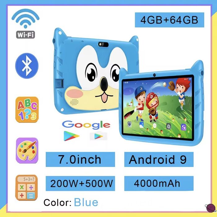 Дитячий планшет BDF Q Kids Tablets 4/64Gb Android 13