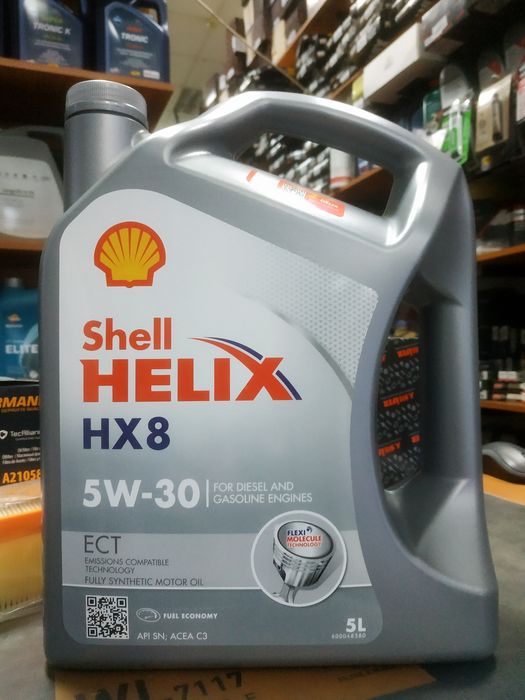 Shell HELIX HX8 ECT C3 5W30 Моторное масло. Подбор фильтров.