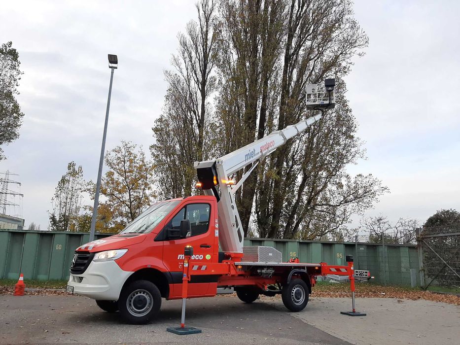 Usługi podnośnikiem koszowym, wynajem zwyżek, Wrocław i okolice, tanio