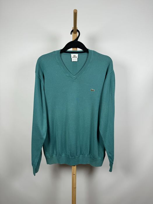 Lacoste bawełniany sweter XL