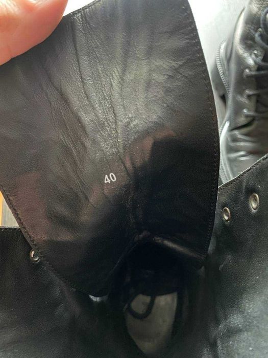 Женские кожаные ботинки берцы Inch2 Combat Boots