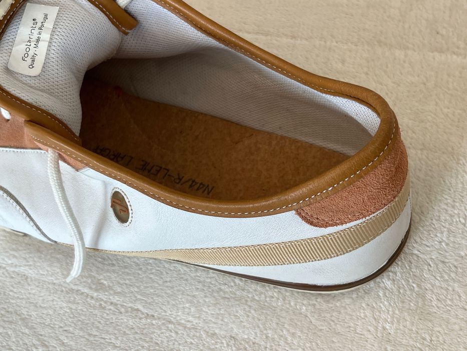 skórzane buty  szersza stopa haluksy  Footprints