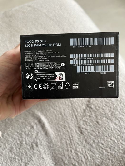 Xiaomi POCO F5 12/256 Blue