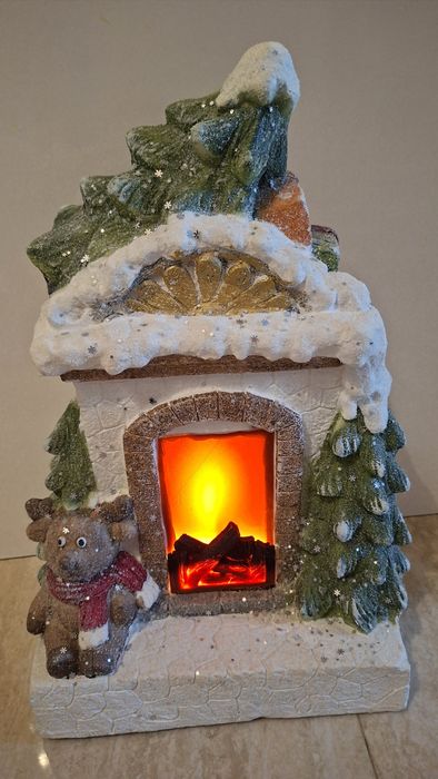 Kominek świąteczny , na baterie