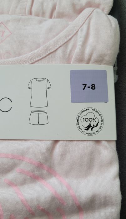 Nowa piżama dziewczęca 122 cm bawełna