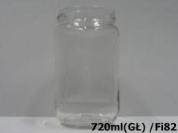Słoiki 720ml Słoik 720ml Słoiki 720 ml Słoik 720 ml (GŁ) GŁADKIE MIÓD