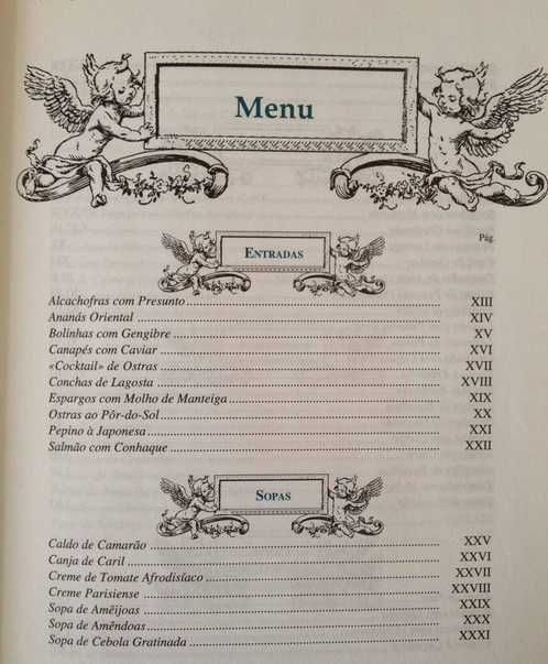 Livro Cozinha Romântica 85 Receitas