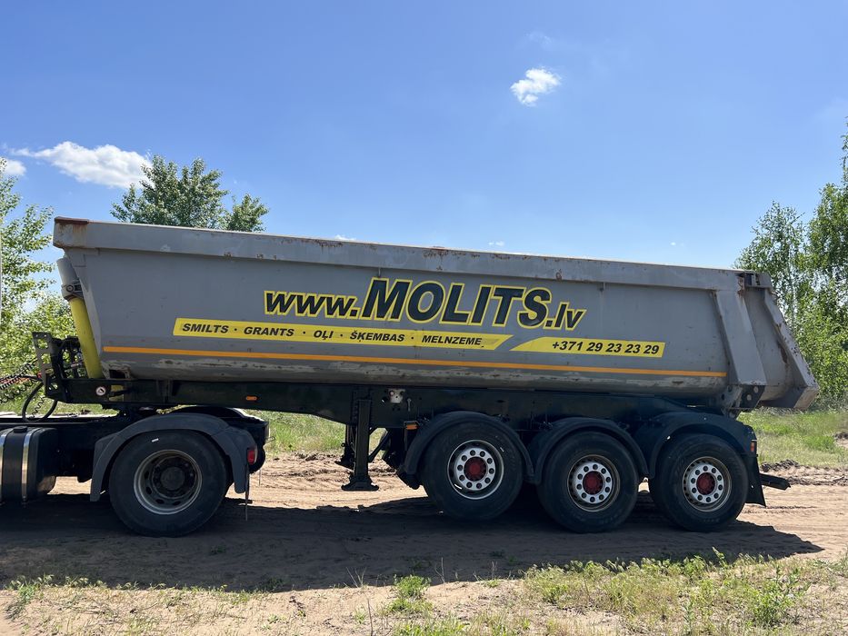 Напівпричіп самоскид schmitz saf