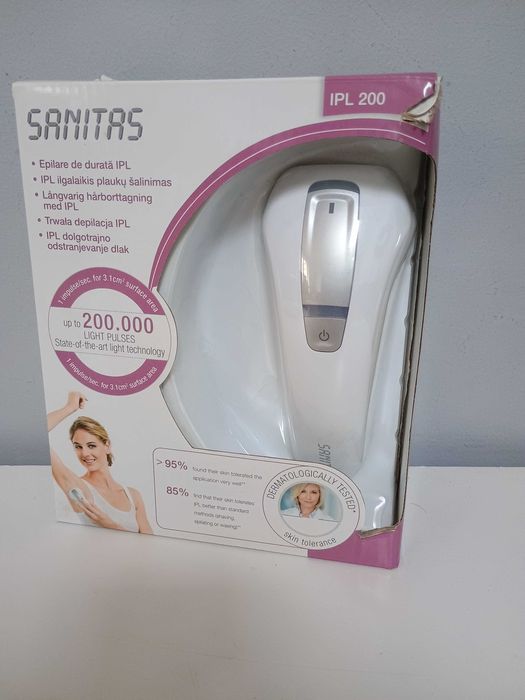 Depilator Sanitas IPL 200 jak nowy