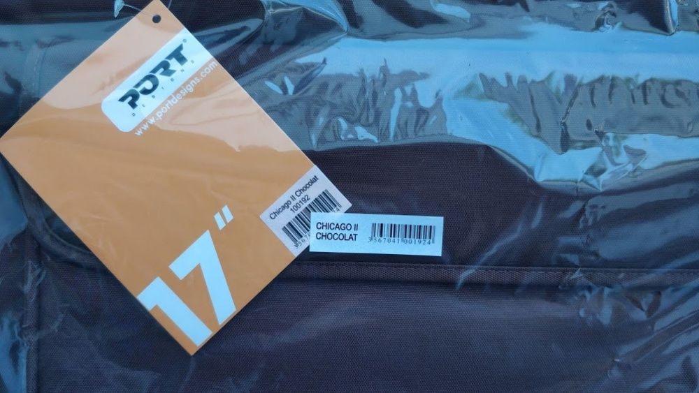 Mala para Portátil - Port Designs bag CHICAGO II Anthracite - - Novo