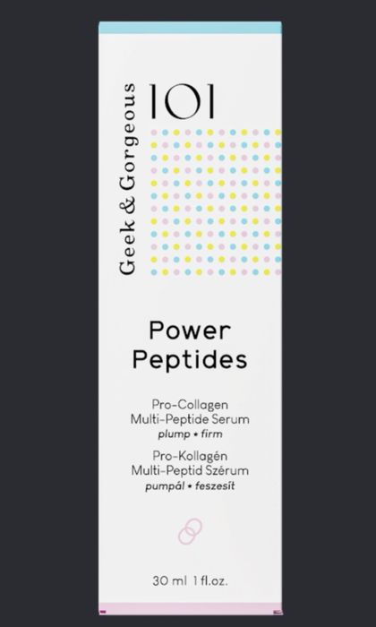 Geek&Gorgeous Power Peptides serum ujędrniające peptydy