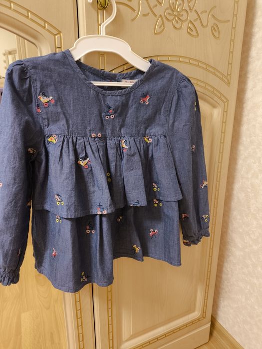 Крутецька блуза м'який джинс