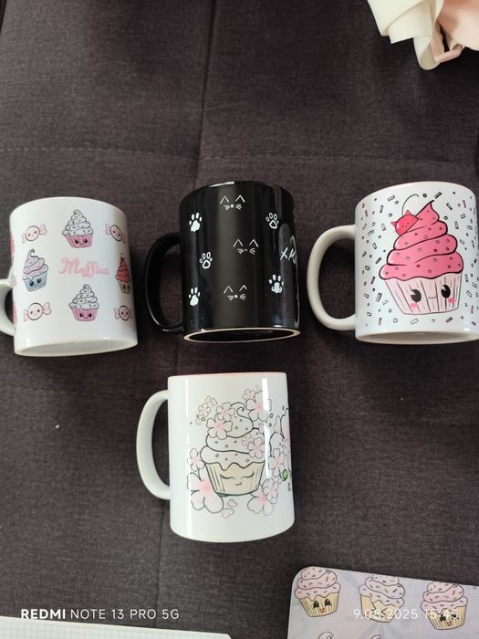 Muffinaart kubki świeczki muffinki