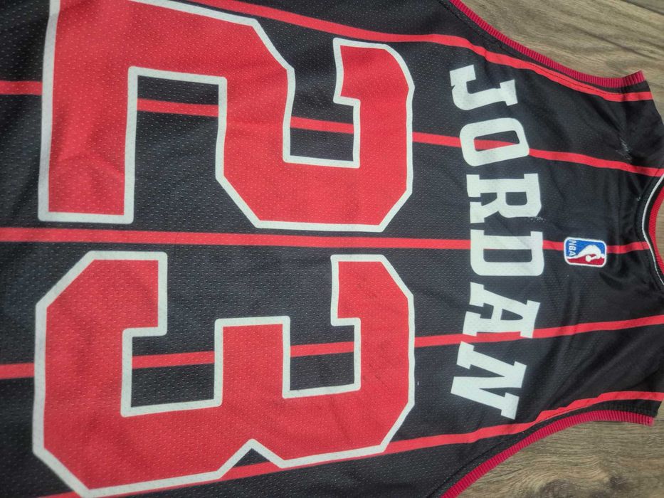 Super czarna koszulka Chicago Bulls na ramiaczka TOP NIKE JORDAN XL
