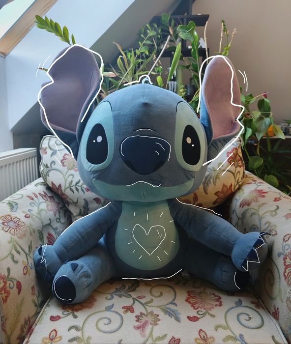 Ogromny pluszowy Stitch XXL