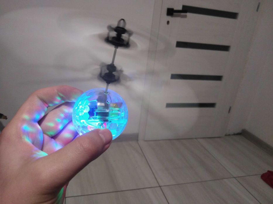 Dron Kula Disco Led Dla Dzieci