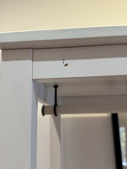 Ikea Hemnes szafa otwarta