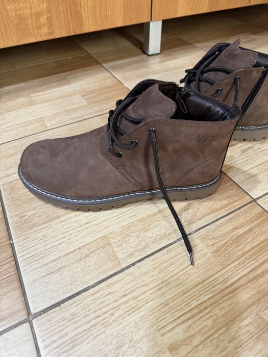 Черевикі чоловічі Нові в коробці шкіряні 42 розмір 27 сантиметрів