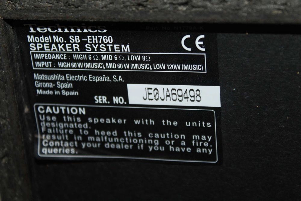 TECHNICS Kolumny głośniki monitory 3 way bass reflex Wysyłka