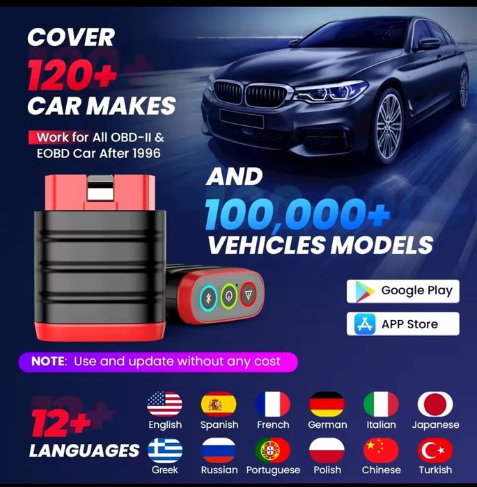 Мультимарочний сканер Thinkcar Thinkdiag Mini (авто діагностика)