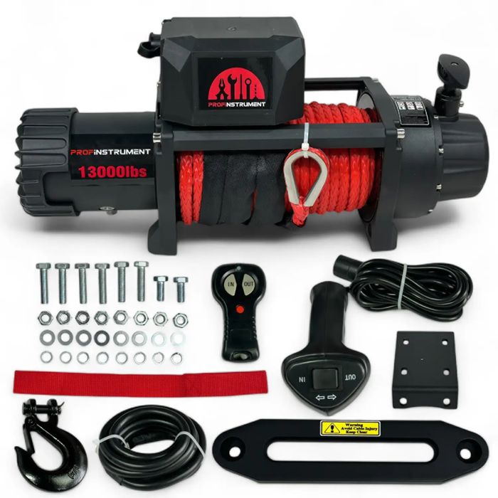 Автолебідка Profinstrument 13000Lbs (6000 кг, 12V) Synthetic