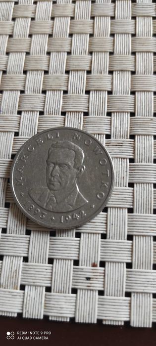 Moneta Marceli Nowotko 1976 rok bzm