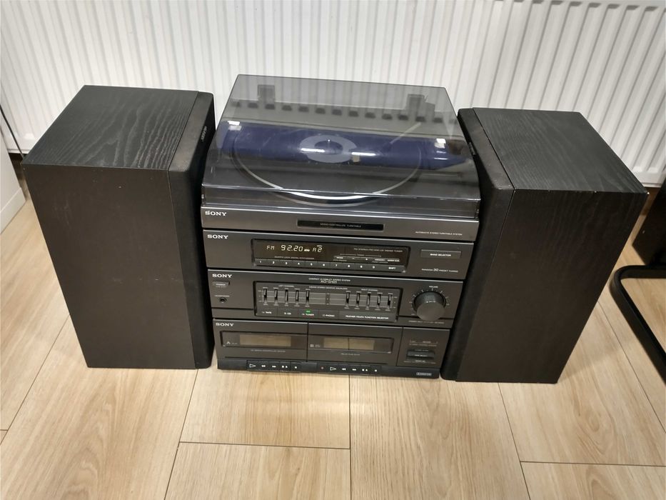 Wieża Sony XO-D101S (gramofon/kaseta/radio)
