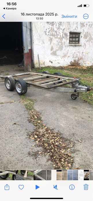 Причіп 2-х вісний PEITZ