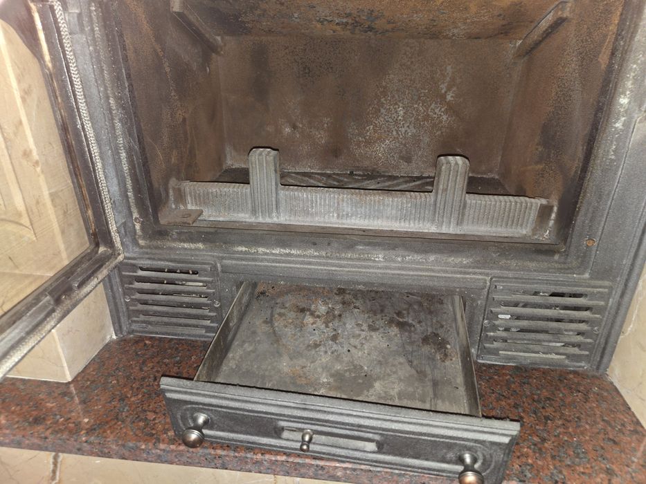 Lareira lenha  com recuperador de calor