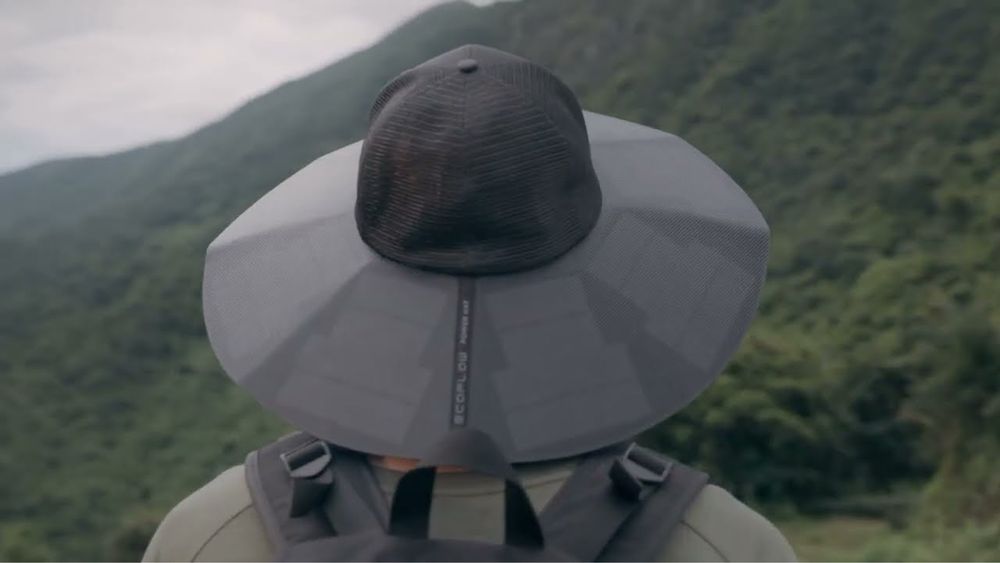Солнечная батарея -шляпа EcoFlow Power Hat