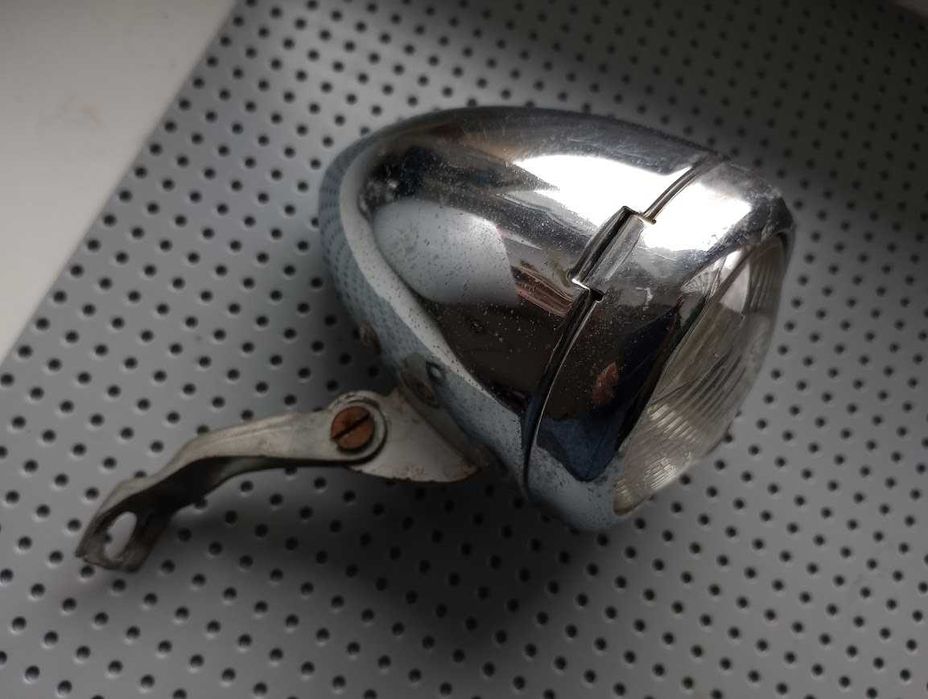 Lampa rowerowa przednia Bosh, zabytek, vintage, retro